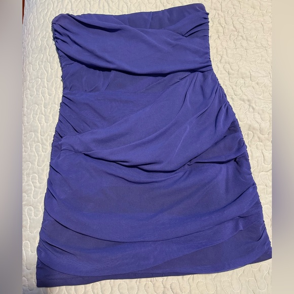Metropark Strapless Mini Dress, Size L - Picture 1 of 4